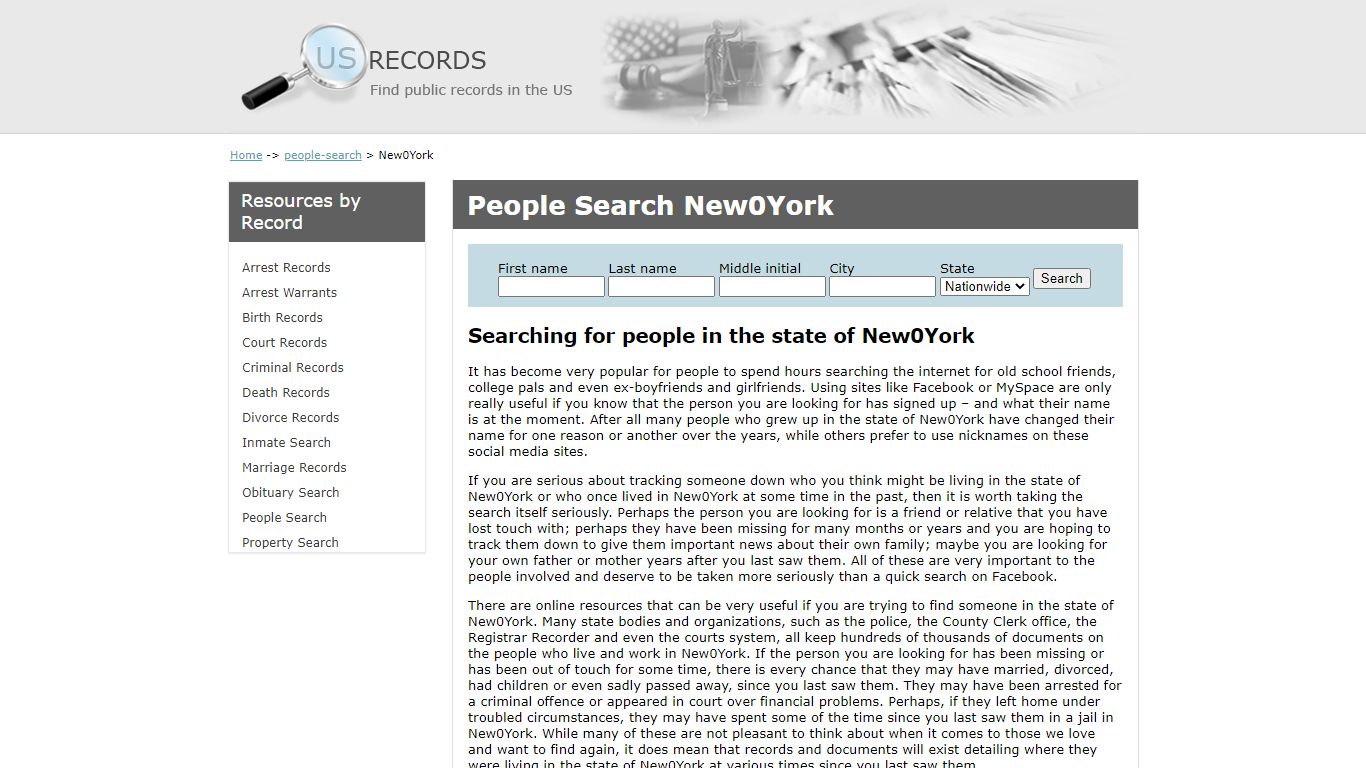 People Search New York | US Records